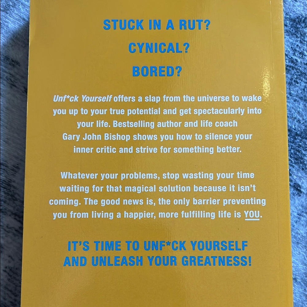 Yellow Self-Help Book - Picture 2 of 2